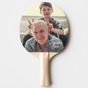 Pala De Ping Pong Mejor abuelo jamás foto script personalizado