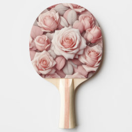 Pala De Ping Pong Mejor en Rosas Rosadas