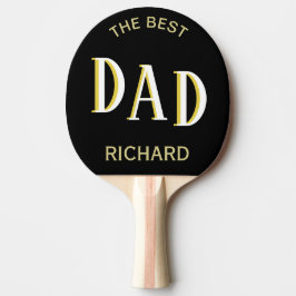 Pala De Ping Pong Mejor Nombre De Dos Colores De Papá