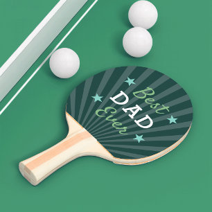 Pala De Ping Pong Mejor Papá Nunca Día del Padre de Guay