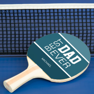 Pala De Ping Pong Mejor Papá Personalizado