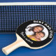 Pala De Ping Pong Mejor papá Personalizado foto negro (Insitu)