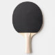 Pala De Ping Pong Mejor papá Personalizado foto negro (Reverso)