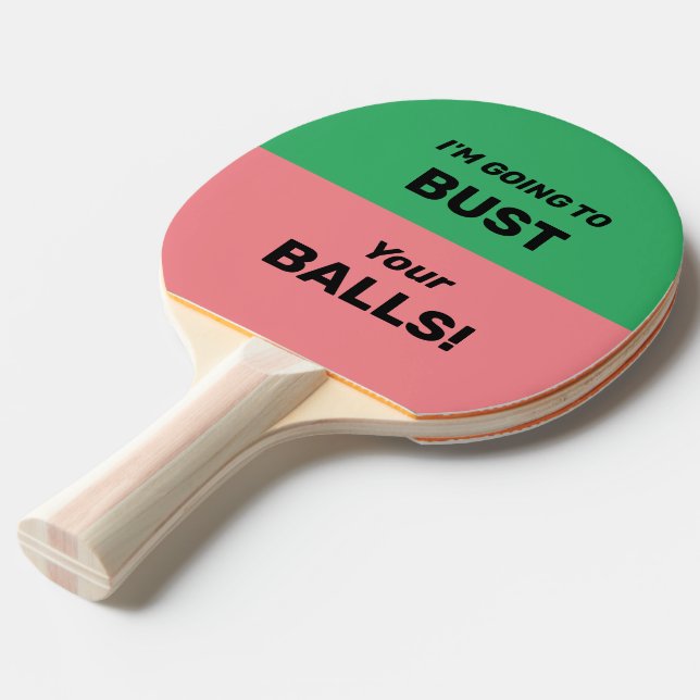 Pala De Ping Pong Mejor Ping Pong Paddles con un manejador ergonómic (Ángulo trasero)