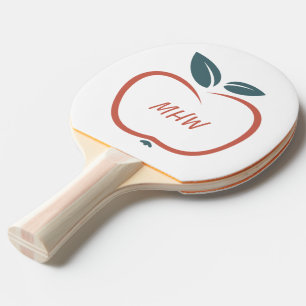 Pala De Ping Pong MEJOR PROFESORES personalizado monograma ping pong