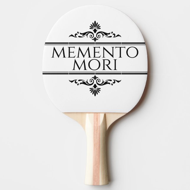 Pala De Ping Pong Memento Mori (Anverso)