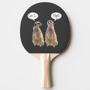 Pala De Ping Pong Mercadillos graciosos y bonitos en la conversación