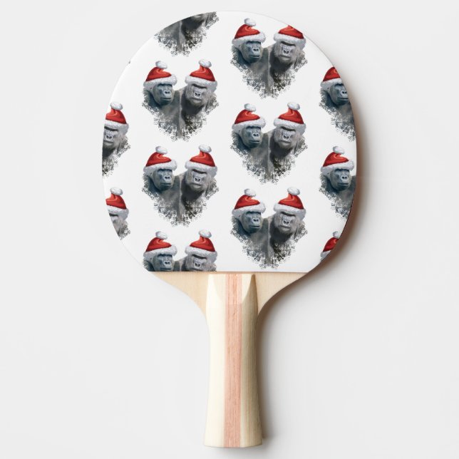 Pala De Ping Pong Merry Gorilla Christmas (Anverso)