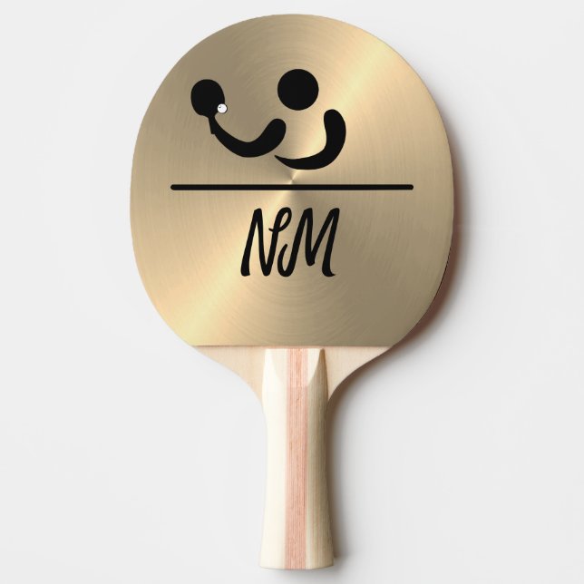 Pala De Ping Pong Mesa de tenis de mesa personalizada (Anverso)