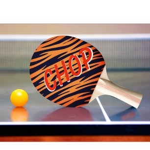 Pala De Ping Pong Mesa moderna Tenis Smash Black Naranja Stripe