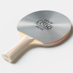 Pala De Ping Pong Metálico plateado personalizado