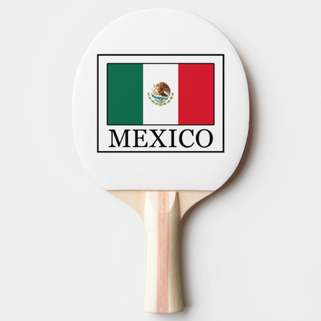 Pala De Ping Pong México (Anverso)