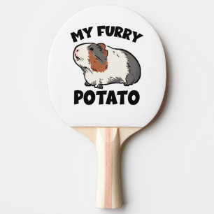 Pala De Ping Pong Mi conejillo de indias de patata peluda