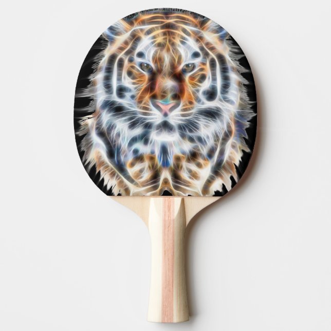 Pala De Ping Pong Mi gato está actuando con energía negrita y tigre (Anverso)