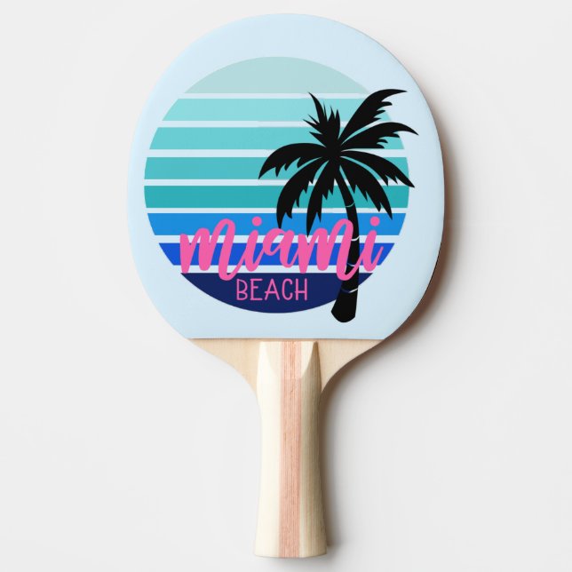 Pala De Ping Pong Miami Beach (Anverso)