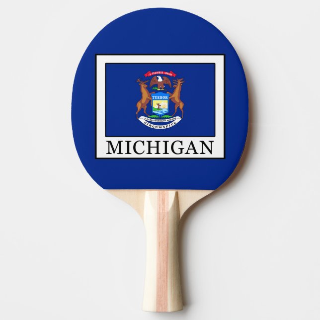 Pala De Ping Pong Michigan (Anverso)