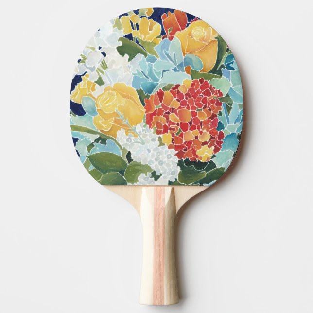Pala De Ping Pong Midnight Florals II (Anverso)