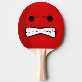 Pala De Ping Pong Miedo agresivo en tu cara