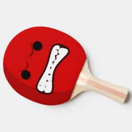 Pala De Ping Pong Miedo agresivo en tu cara