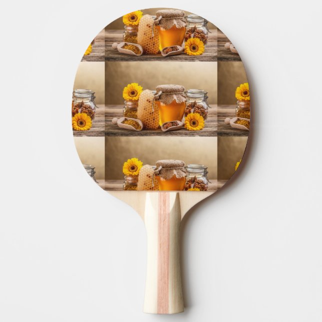 Pala De Ping Pong Miel (Anverso)