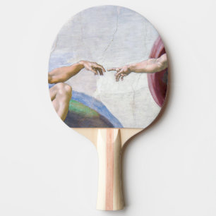 Pala De Ping Pong Miguel Ángel - Creación de Adam aislado