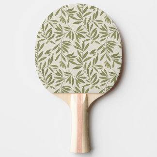 Pala De Ping Pong Minimal Olive Branch Pattern