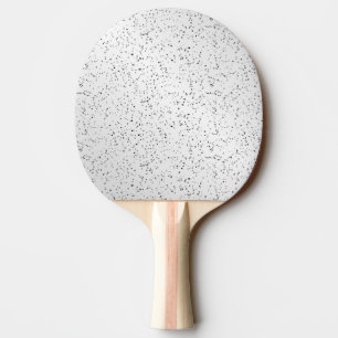 Pala De Ping Pong Mirada de plata del purpurina