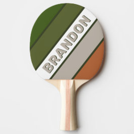 Pala De Ping Pong Misty Grove Rayado Audaz con Nombre