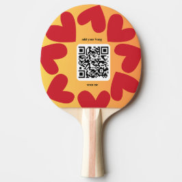 Pala De Ping Pong Mit personalisierten Song per QR-code