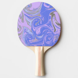 Pala De Ping Pong Moda Colorful Abstract Swirling Marble Textura Pin