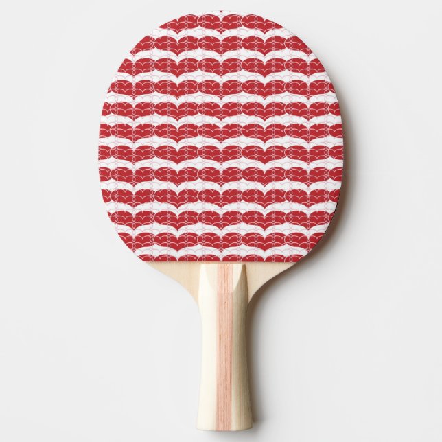 Pala De Ping Pong Modelo 2 del corazón (Anverso)