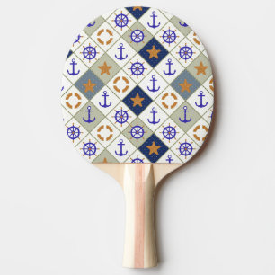 Pala De Ping Pong Modelo 2 del tema del mar