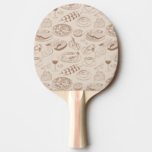 Pala De Ping Pong Modelo 3 de la comida