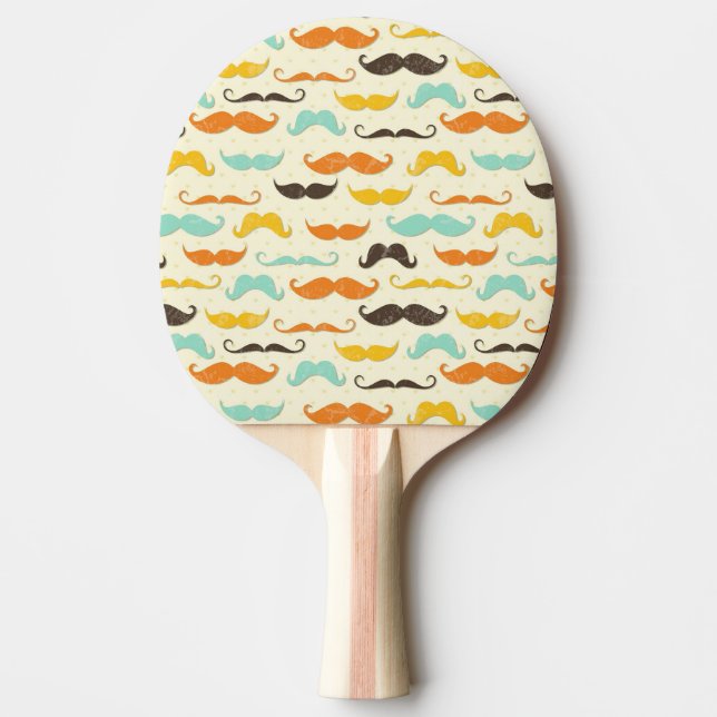 Pala De Ping Pong Modelo 3 del bigote (Anverso)