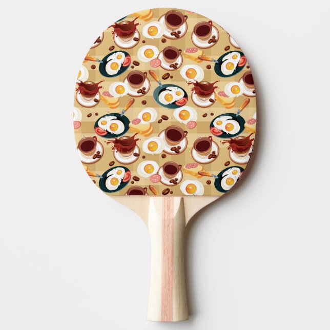 Pala De Ping Pong Modelo 3 del desayuno (Anverso)