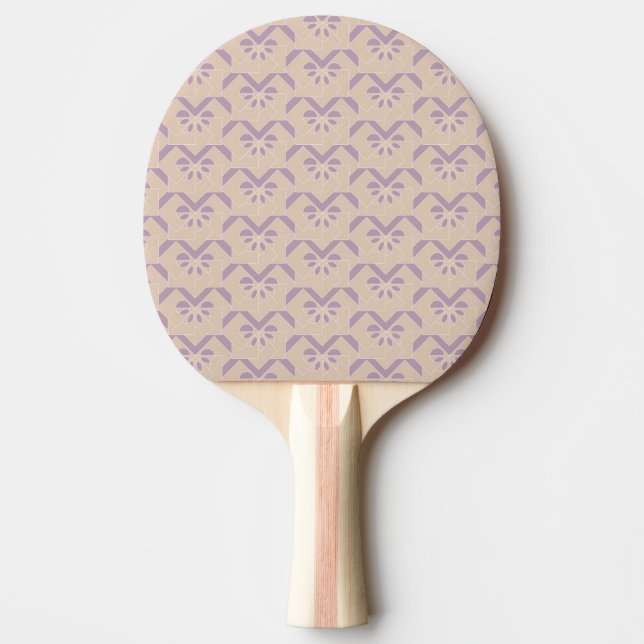 Pala De Ping Pong Modelo al revés de la lavanda (Anverso)