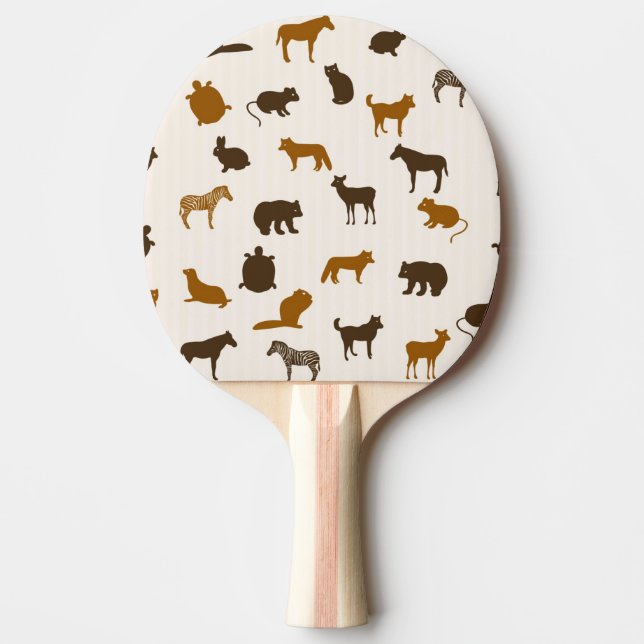 Pala De Ping Pong Modelo animal 1 (Anverso)