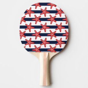 Pala De Ping Pong Modelo de barras y estrellas
