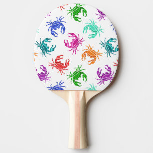 Pala De Ping Pong Modelo de cangrejos