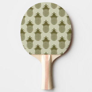 Pala De Ping Pong Modelo de color caqui de la piña