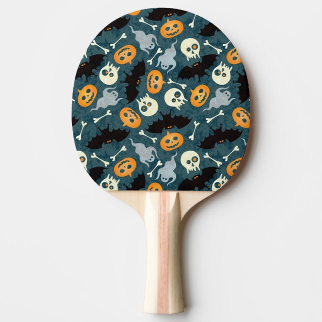 Pala De Ping Pong Modelo de Halloween (Anverso)