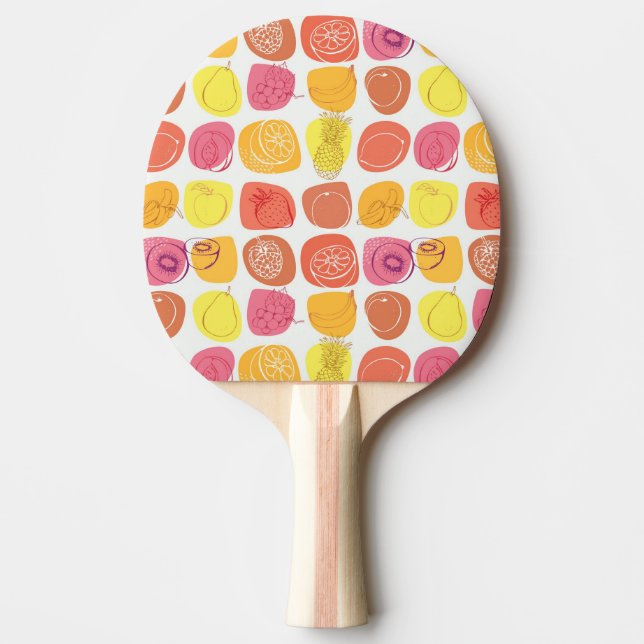 Pala De Ping Pong Modelo de la fruta (Anverso)