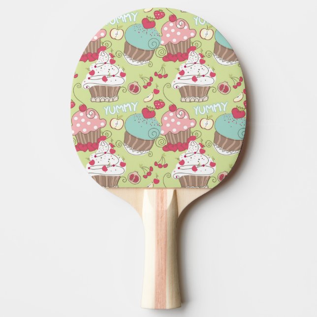 Pala De Ping Pong Modelo de la magdalena (Anverso)