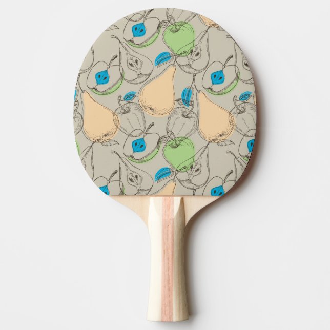 Pala De Ping Pong Modelo de las frutas (Anverso)