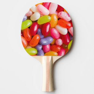 Pala De Ping Pong Modelo de las habas de jalea