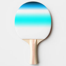 Modelo de luz azul dulce paddle de ping pong
