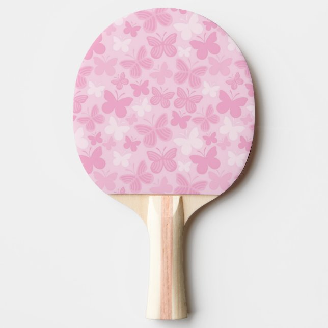 Pala De Ping Pong Modelo de mariposa (Anverso)
