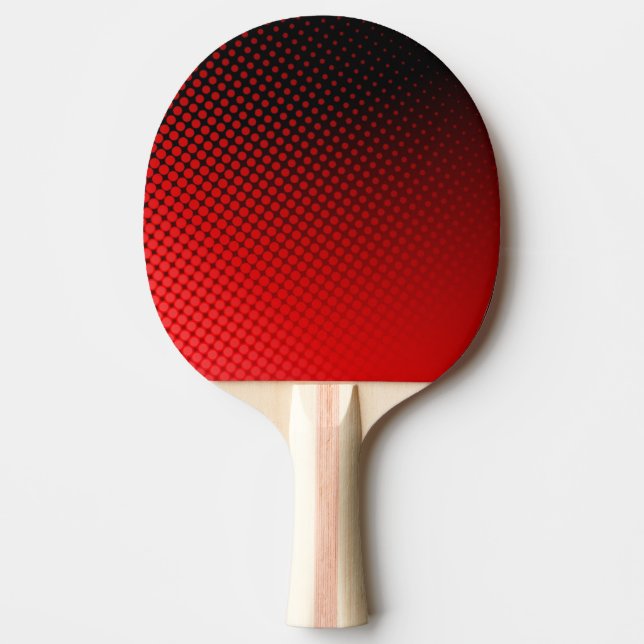Pala De Ping Pong Modelo de puntos (Anverso)