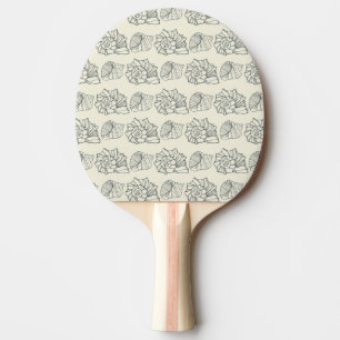 Pala De Ping Pong Modelo decorativo de las cáscaras