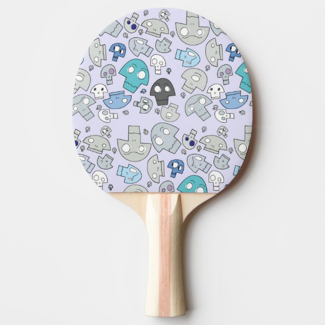 Pala De Ping Pong Modelo del cráneo (Anverso)